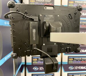 Prime camera connected to tablet